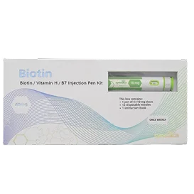 Synedica Biotin 40mg Injection Pen kit — official product packaging