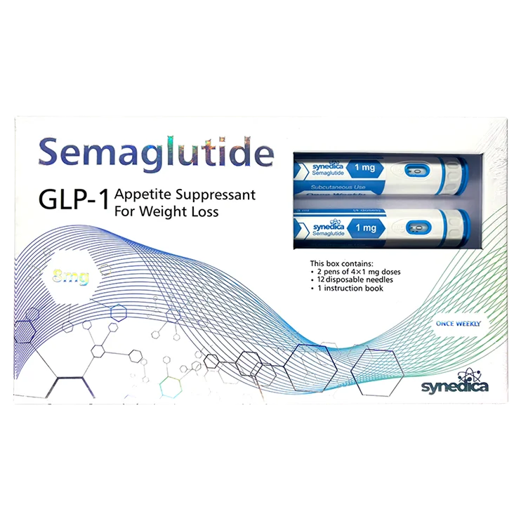 Synedica Semaglutide 8mg Injection Pen Kit — official product packaging